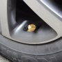 3797 Алуминиеви капачки за гуми граната, 4 броя, снимка 2