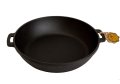 Чугунен тиган (тава) с две лети дръжки, от 20 см до 50 см, снимка 3