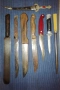 Стари ножове, различни видове , масап стар. , снимка 2