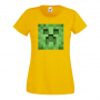 Дамска тениска Creeper Face 3 майнкрафт Minecraft,Игра,Забавление,подарък,Изненада,Рожден Ден., снимка 12
