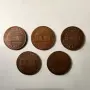 Лот пет по 1цент USA, снимка 2
