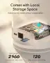 COOAU 2.5K/4MP безжична външна охранителна камера, снимка 3
