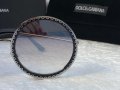 Dolce & Gabbana DG Дамски слънчеви очила кръгли овални, снимка 9