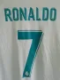 Real Madrid Cristiano Ronaldo Adidas 2017/2018 оригинална тениска фланелка Реал Мадрид Роналдо L, снимка 3