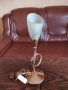 Прекрасна Стара Позлатена Нощна Лампа, снимка 1 - Настолни лампи - 36043899