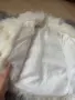 Бяло късо пухено палтенце, снимка 2