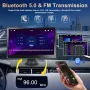 Монитор за автомобил, 10.1 инча, мултимедия за кола, Apple Carplay, YouTube, Android Auto, навигация, снимка 8