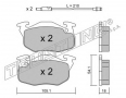 комплект предни накладки TRUSTING 039.0 ЗА PEUGEOT 205,305,309 ,Renault 9,19 ,21,  CLIO ,ESPACE ,FUE, снимка 2