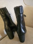 Черни боти на ток 35.5-36 ном., снимка 5