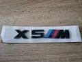 BMW X5M черна емблема лого, снимка 1