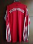 Bayern Munich Adidas оригинална тениска фланелка размер L дълги ръкави Байерн Мюнхен , снимка 2