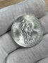 10 шилинга 1966 г UNC, Ирландия - сребърна монета, снимка 7