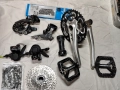 shimano XTR, XT, SLX 3х10 сет, снимка 1