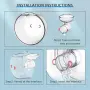 Нова електрическа Bellababy Безжична Помпа за Кърма Hands Free 4 Режима 9 Нива 180мл, снимка 3