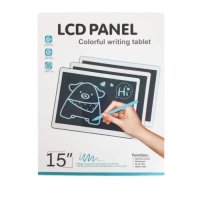 Голям LCD таблет за писане и рисуване цветен, 15 инча,, снимка 1 - Рисуване и оцветяване - 44355904