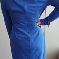 синя рокля, снимка 3 - Рокли - 34810786