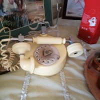 ретро работещ, телефон, снимка 5 - Антикварни и старинни предмети - 43278811