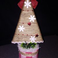 Ръчно изработена Коледна декорация , снимка 5 - Коледни подаръци - 39050606