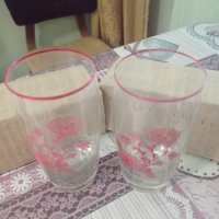 Чаши за вода и безалкохолно от калиево стъкло , снимка 2 - Сервизи - 41260400