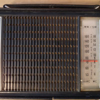 Ретро СВ/КВ радиоприемник National Panasonic R-245JB, снимка 1 - Радиокасетофони, транзистори - 44756633