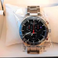 TISSOT PRS 516 T100.417.11.051.01 Мъжки часовник с хронограф и дата чисто нов пълен комплект, снимка 12 - Мъжки - 39801951