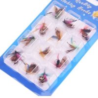 Суха муха 12 броя комплект еднодневки,пеперуди, снимка 7 - Такъми - 41083632
