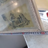 Уникален голям медицински плакат картина с рамка Соц лозунги, снимка 5 - Антикварни и старинни предмети - 39113039