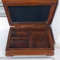 Кутия дървена с огледало, снимка 2 - Други ценни предмети - 34520048