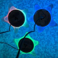 JIANUO Подводни светлини за басейн, RGB LED 15W, снимка 2 - Басейни и аксесоари - 42243491