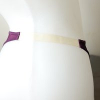 XS/S лилава полупрашка със силиконови ленти странично, снимка 9 - Бельо - 41900345