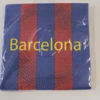 FCB ФК Барселона Barcelona футболни 10 парти салфетки рожден ден , снимка 2 - Други - 22123264