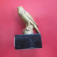 Невероятна бронзова пластика статуетка фигура 1972, снимка 4 - Колекции - 36169426