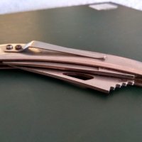 Стар немски ловджийски бръснач + нож, снимка 3 - Ножове - 44447071