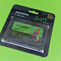 ⚠️Нов бърз SSD диск ССД хард диск 240GB A-Data, снимка 1 - Твърди дискове - 41516334
