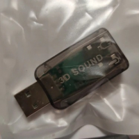 3D звук Външна звукова карта 5.1 с USB, 3.5 мм жак микрофон / стерео слушалки, адаптер за компютър, снимка 10 - Кабели и адаптери - 36348922