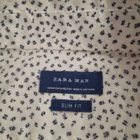 Мъжка риза Zara, снимка 3 - Ризи - 34329706