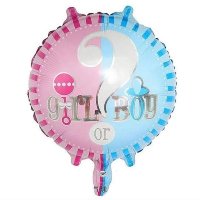 girl or boy пола бебе gender party бебешки бебешко парти парти фолио фолиев балон хелий или въздух , снимка 1 - Други - 41845860