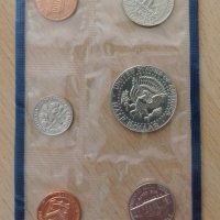 САЩ Сет монети и жетон, снимка 2 - Нумизматика и бонистика - 41763808