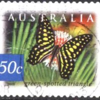 Клеймована марка Фауна Пеперуда 2003 от Австралия, снимка 1 - Филателия - 35754319