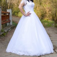 Булчински рокля, снимка 2 - Сватбени рокли - 41320382