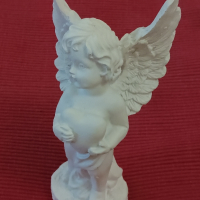Статуетка ангелче,полирезин. , снимка 2 - Статуетки - 44618560