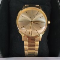 Оригинален мъжки златен часовник Armani Exchange , снимка 2 - Мъжки - 41104666