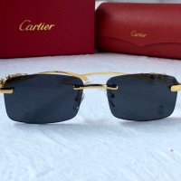 Cartier висок клас слънчеви очила Мъжки Дамски слънчеви 4 цвята, снимка 7 - Слънчеви и диоптрични очила - 41937840