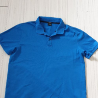 Hugo Boss Parlay Regular Fit Pima Pique Cotton Mens Size XL/2XL ОРИГИНАЛНА Тениска!, снимка 1 - Тениски - 36311049