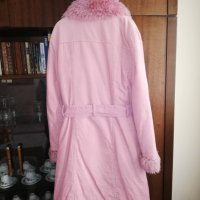 Дамско палто-кадифе +подарък, снимка 2 - Палта, манта - 38605027