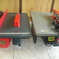 Немски Настолен Циркуляр - 600W Rotwerk/720W Einhell-ф200мм-ф205 мм-0-43 мм Рязане-2950 об/мин, снимка 1 - Други инструменти - 41162685