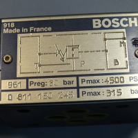 хидравличен клапан Bosch 0 811 150 pressure reliel valve 210 bar, снимка 6 - Резервни части за машини - 36376487