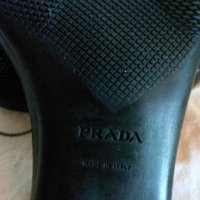 Чехли PRADA, черни, 38, снимка 5 - Чехли - 41376922