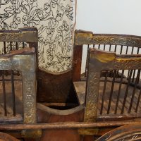Стара количка, снимка 2 - Антикварни и старинни предмети - 41842566