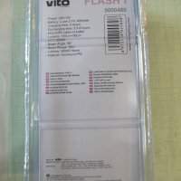 Фенер акумулаторен "LED , Vito Flash-1 , 3W , 200Lm , 6000K", снимка 6 - Прожектори - 44457553